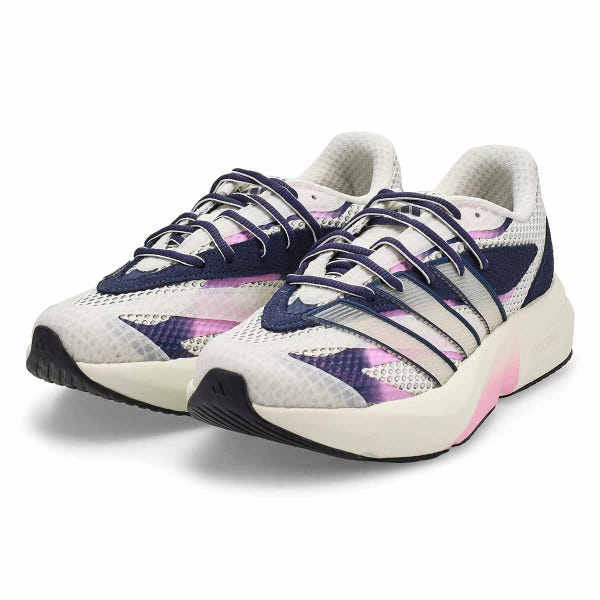 Women's  Light Blaze Lace Up Sneaker - Off White/Bliss Lilac