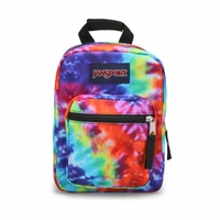 Jansport Big Break Lunch Bag - Red/ Multi