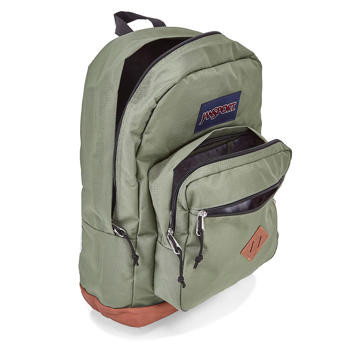 hunter green jansport backpack