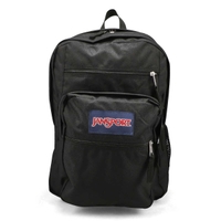 Unisex Big Student Backpack - Black