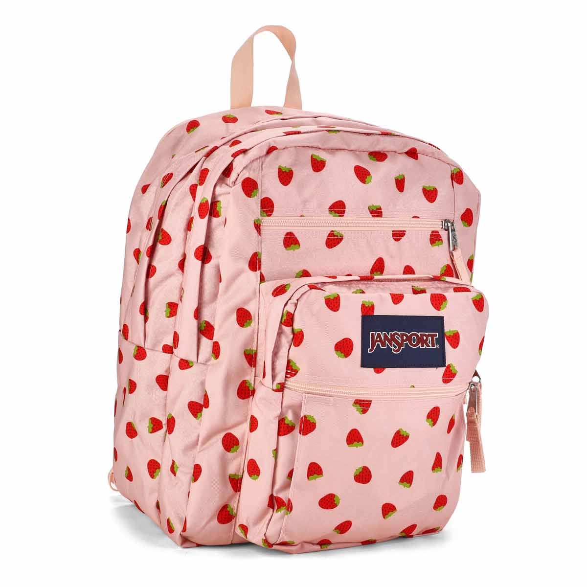 Jansport Big Student Backpack - Strawberry Shower