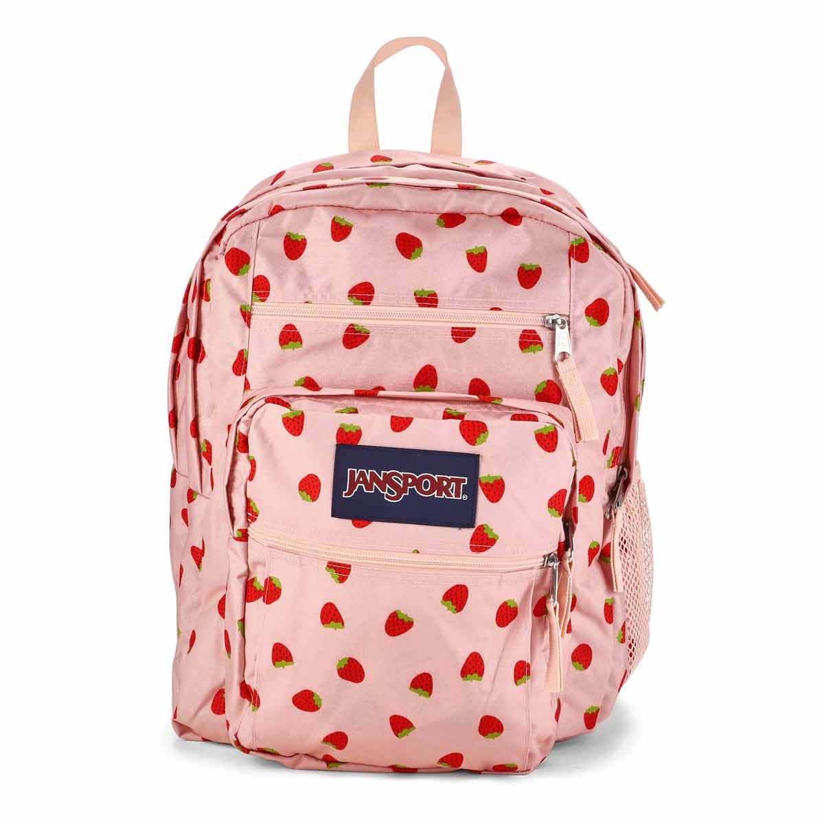 Jansport Big Student Backpack - Strawberry Shower