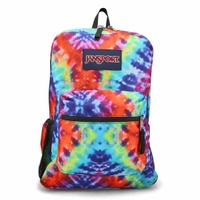 Jansport Cross Town Backpack - Red/Multi