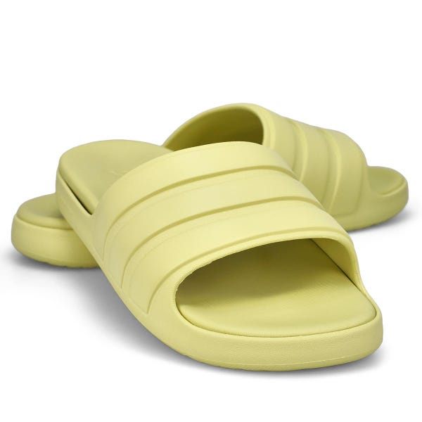 Women's  Znscape Slide Sandal - Powder Yellow/Halo Gold