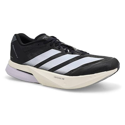 Baskets de performance ADIZERO BOSTON 13, noir/blanc/gris cinq, hommes