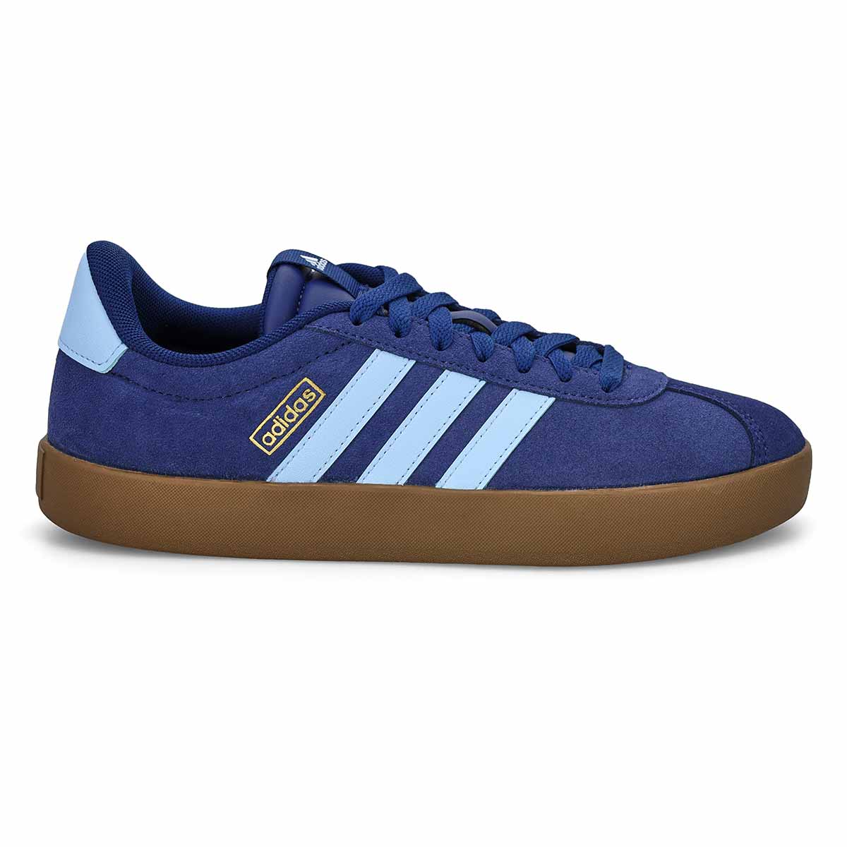 Women's VL Court 3.0 Lace Up Sneaker - Dark Blue/Glow Blue/White