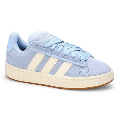 Lds Grand Court Alpha 00s Sneaker - Glow Blue/Off White/Gum