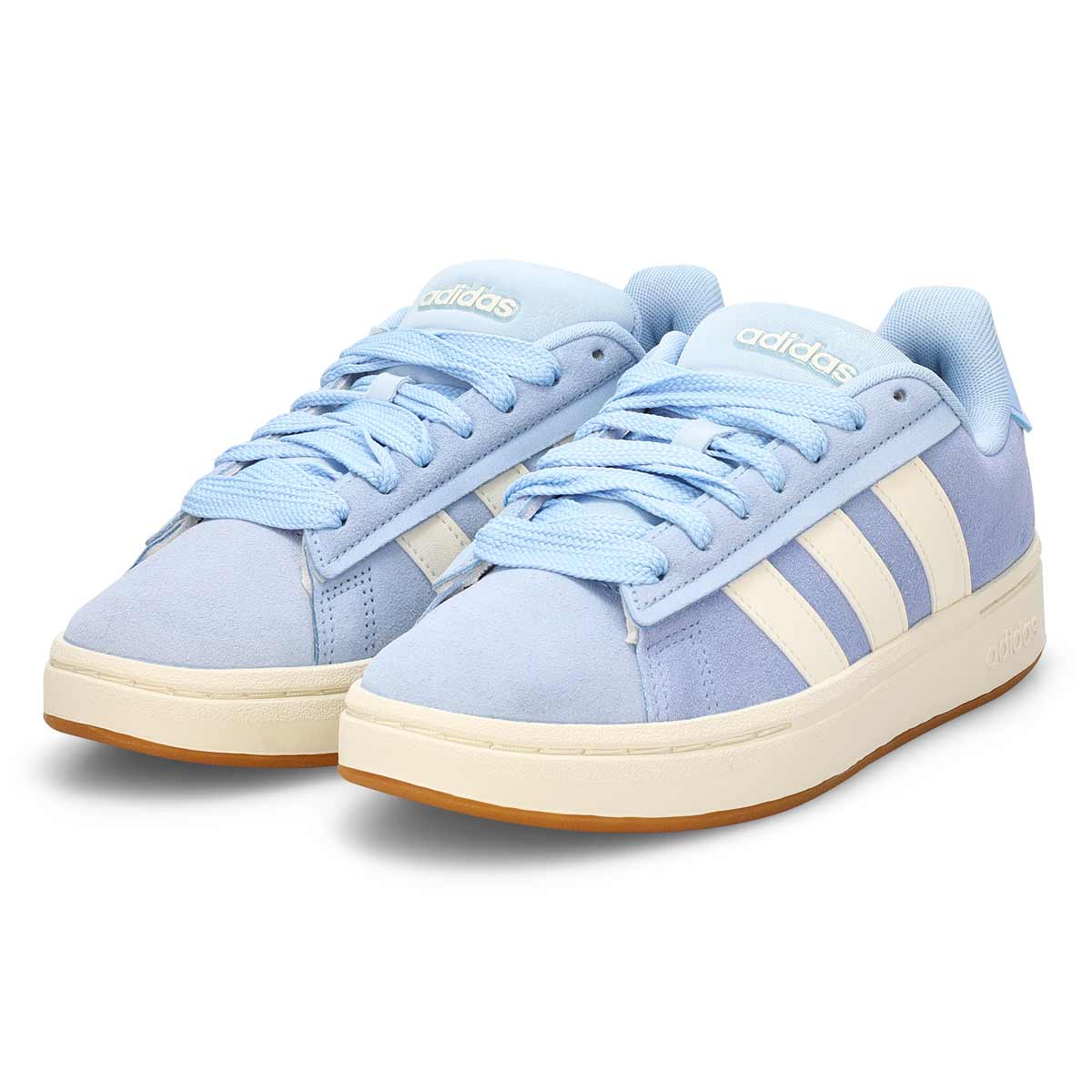 Women's Grand Court Alpha 00s Sneaker - Glow Blue/Off White/Gum
