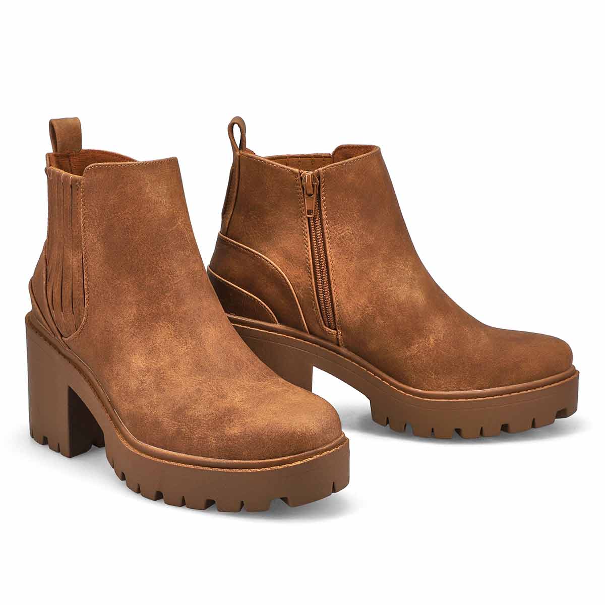 Women's Judith Platform Ankle Boot - Camel