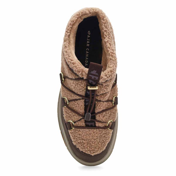 Women's Jules Waterproof Platform Clog - Dark Brown/Taupe