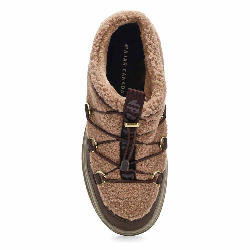 Women's Jules Waterproof Platform Clog - Dark Brown/Taupe