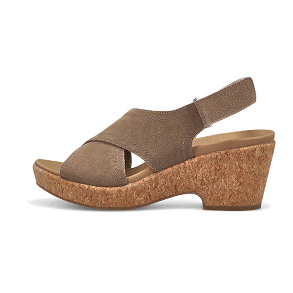 サンダル・ミュール LEDA WEDGE SANDALS Jimmy Choo Leda Wedges Sandals in Brown | Lyst Canada