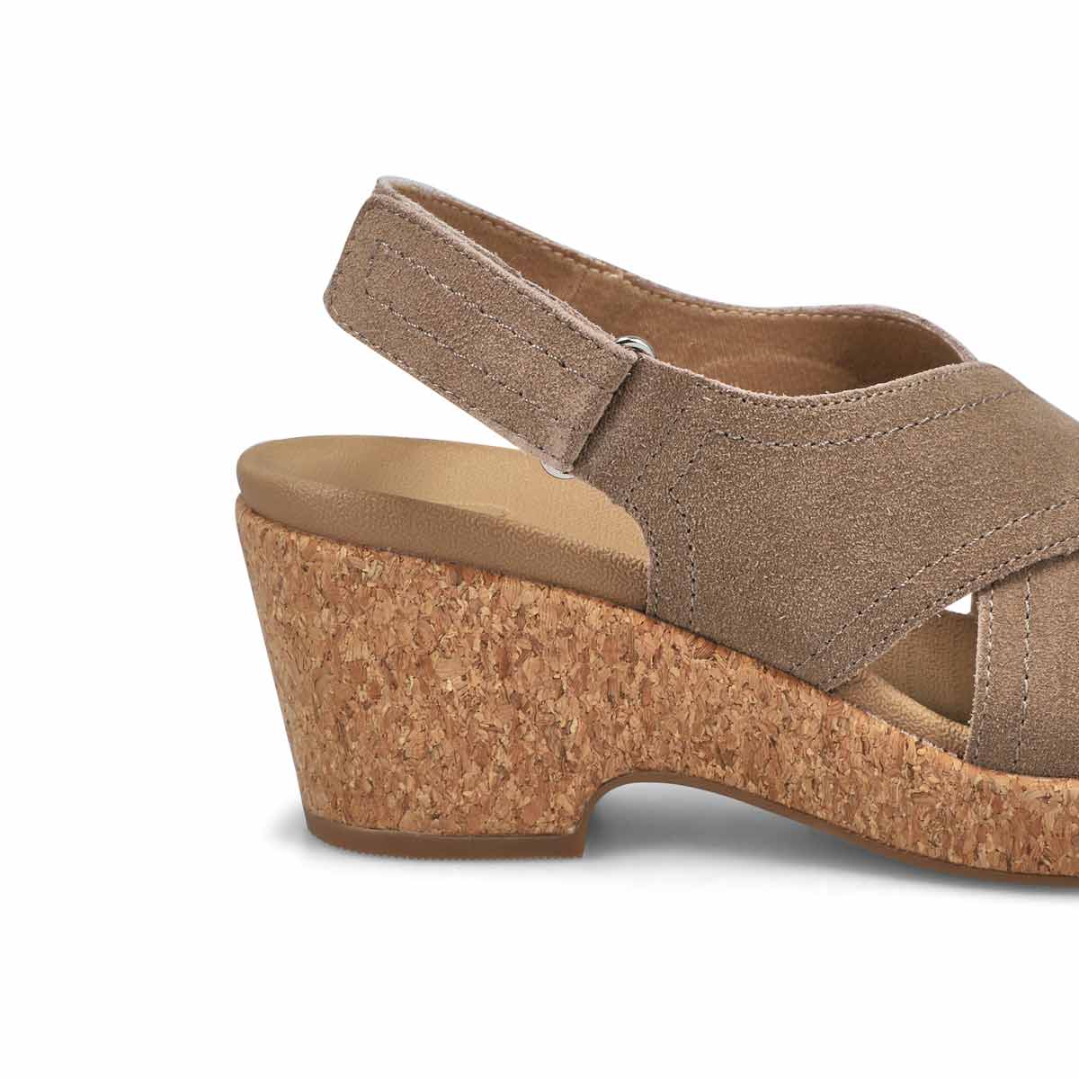 Women's Julie Wedge Sandal - Taupe