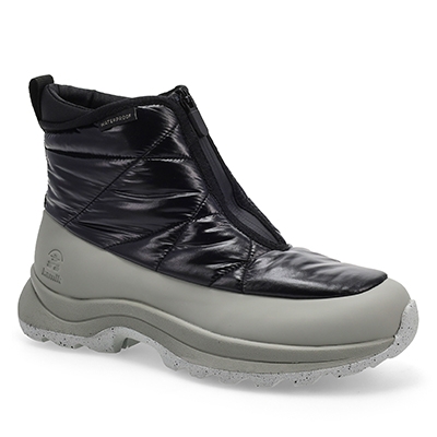 Botte d'hiver imperméable JUNOZIP, noir, femmes