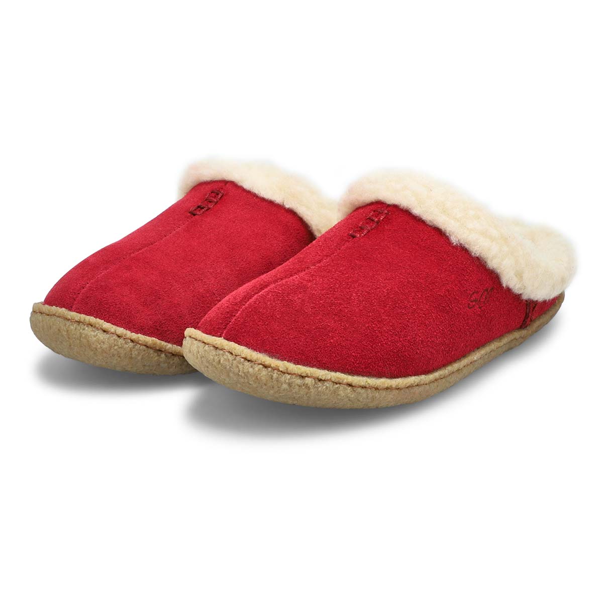 Women's Jupiter Open Back Slipper - Burgundy