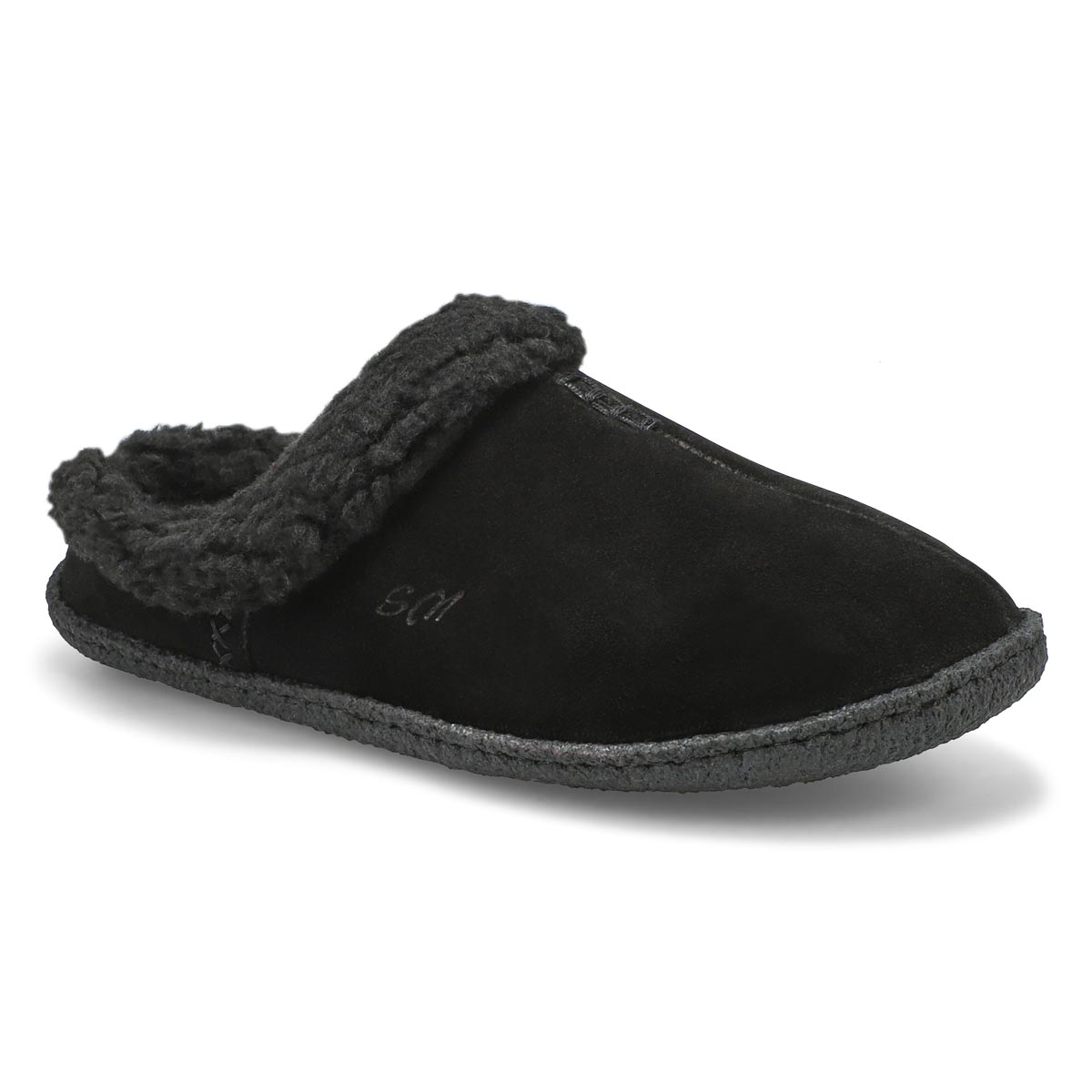 Women's Jupiter Open Back Slipper - Black/Black