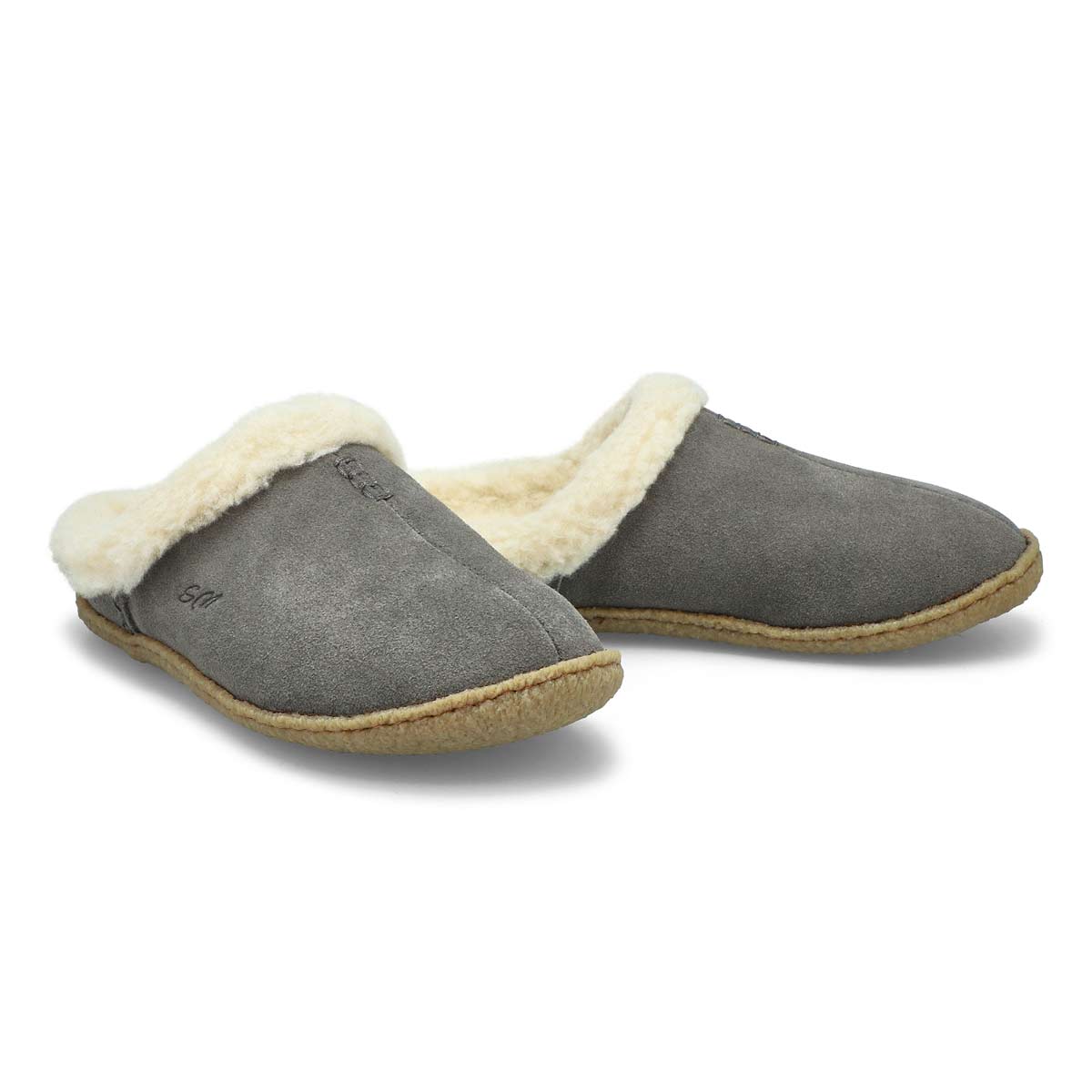 Women's Jupiter Open Back Slipper - Grey