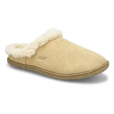 Lds Jupiter Open Back Slipper - Sand