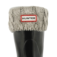 Kids' 6 Stitch Cable Boot Sock - Grey