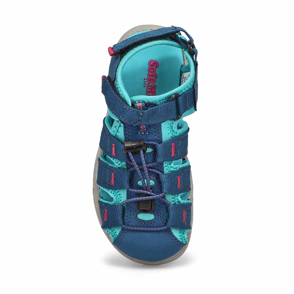 Girls' Kayla Fisherman Sandal - Navy Turquoise