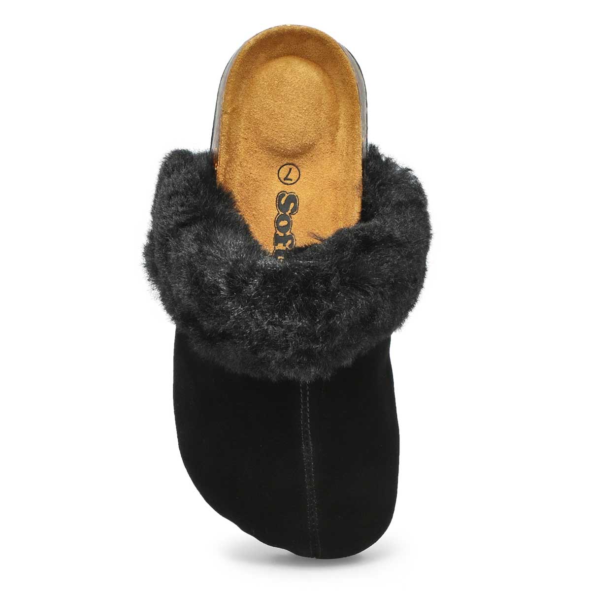 Women's Kendall Open Backed Slipper - Black