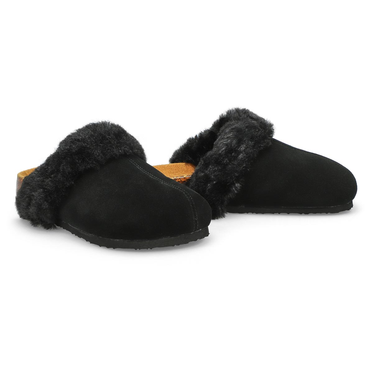 Women's Kendall Open Backed Slipper - Black