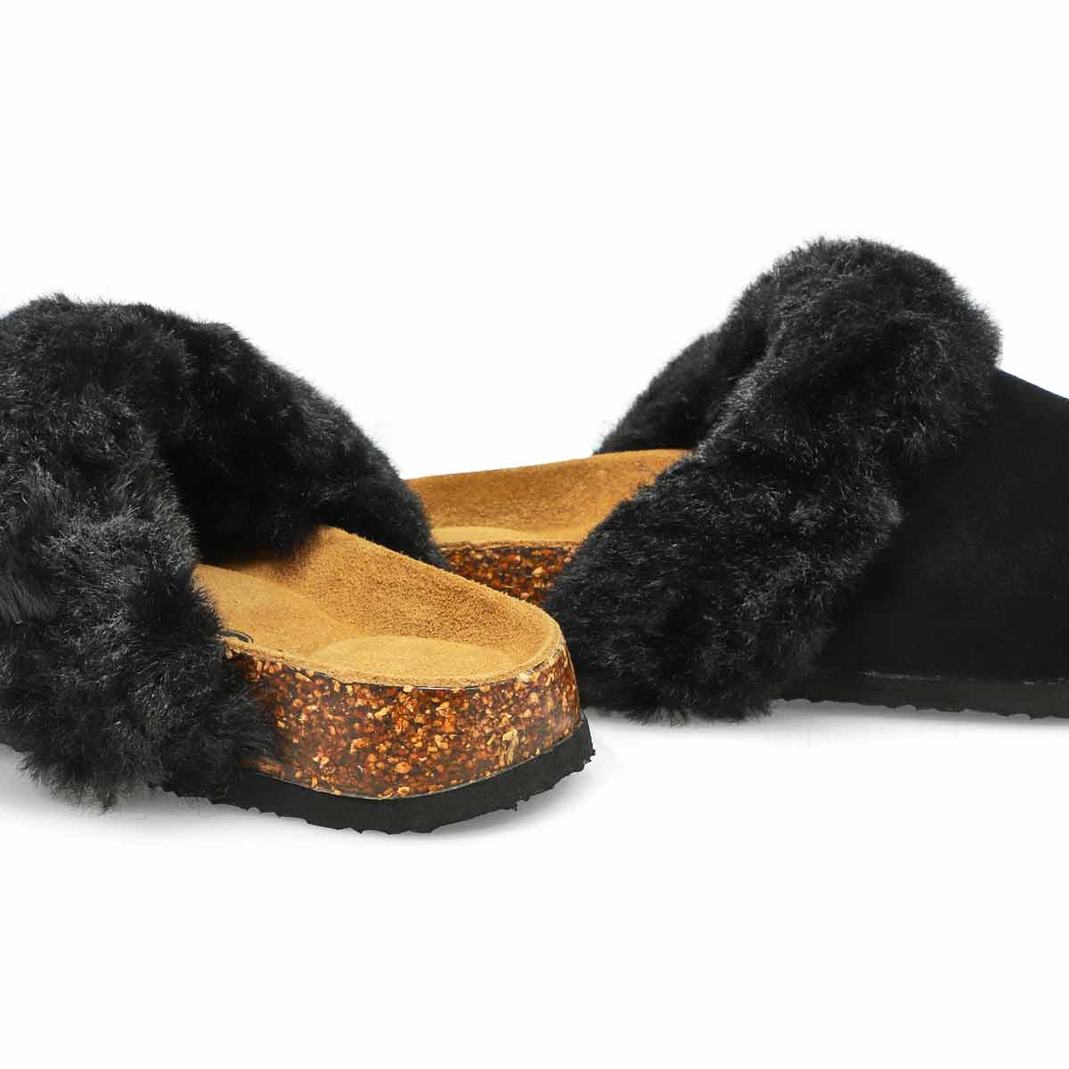 Women's Kendall Open Backed Slipper - Black