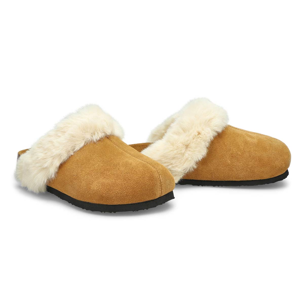 Women's Kendall Open Backed Slipper - Chestnut