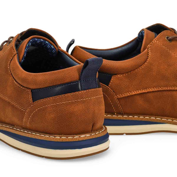 Richelieu habillé KEVYN, havane, hommes