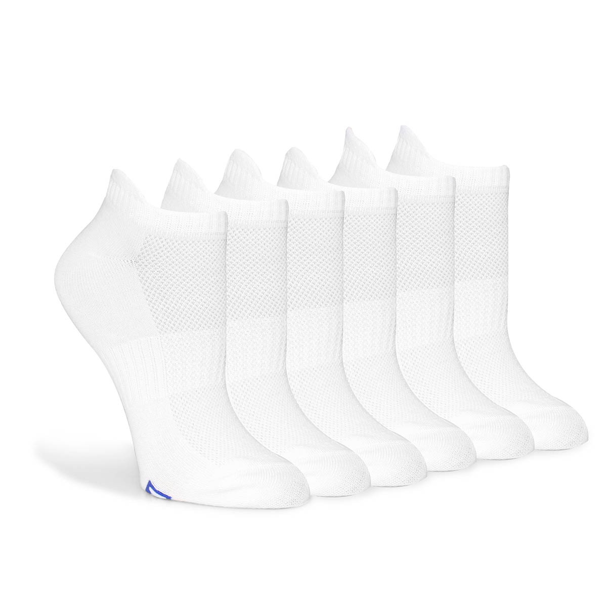 Keds Women's SOLID white extra low cut socks