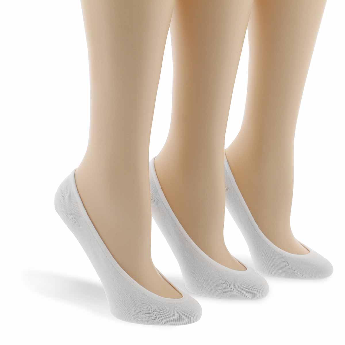 Women's SEASONLESS CORE white liners - 3 pk