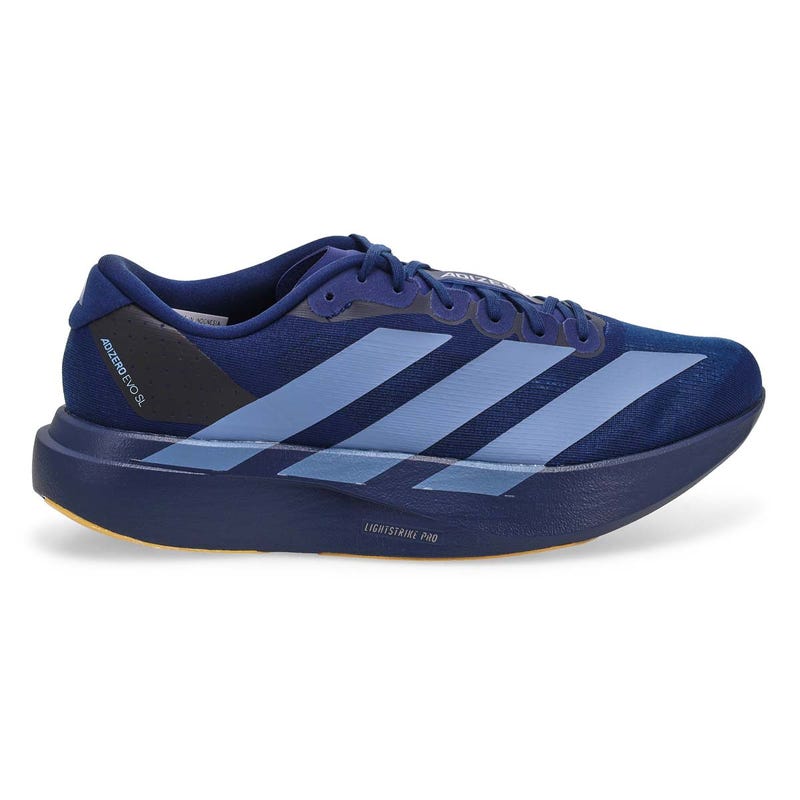 Men's  Adizero EVO SL Performance Sneaker - Night Indigo/Tech Ink/Grey