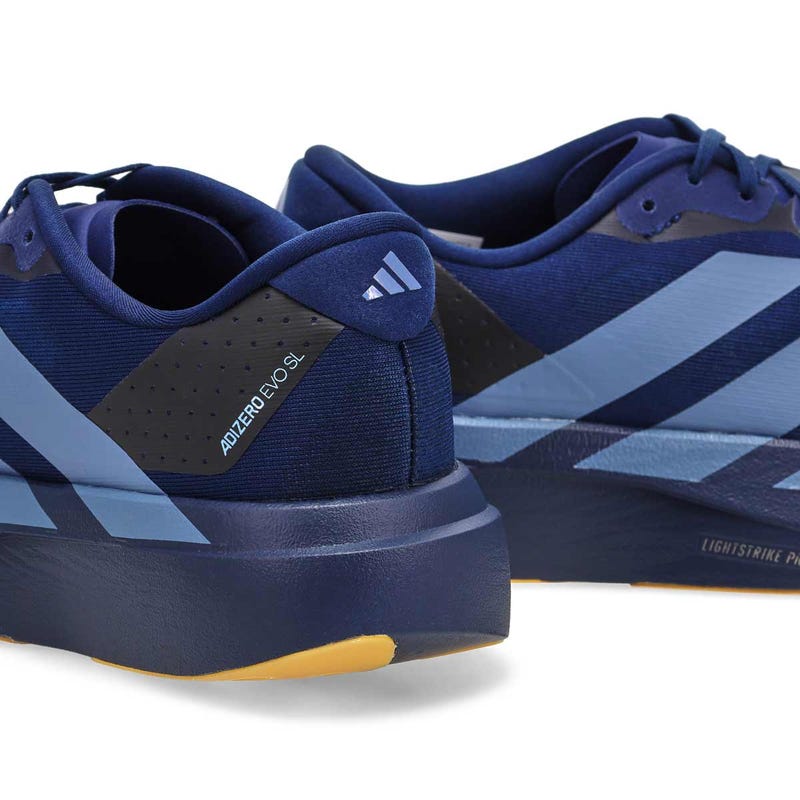 Men's  Adizero EVO SL Performance Sneaker - Night Indigo/Tech Ink/Grey