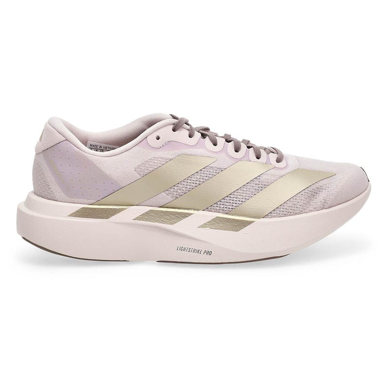 Women's Adizero EVO SL Performance Sneaker - Ice Purple/Tech Metallic/Tech Earth