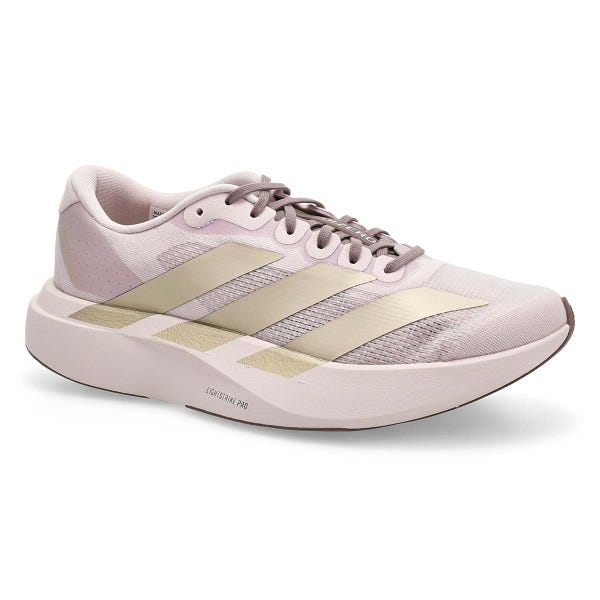 Women's Adizero EVO SL Performance Sneaker - Ice Purple/Tech Metallic/Tech Earth