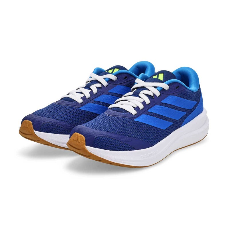Espadrille garçon RunFalcon 6 J - Bleu foncé/Bleu royal vif/Citron lumineux