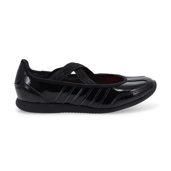 Girls'  Barreda Mary Jane J Low Profile Sneaker - Black/Black