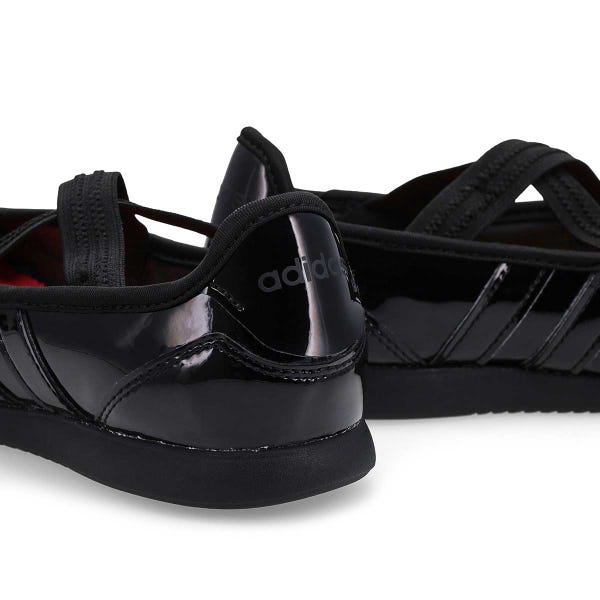 Girls'  Barreda Mary Jane J Low Profile Sneaker - Black/Black