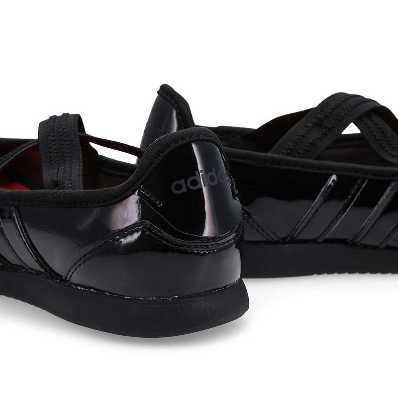 Girls'  Barreda Mary Jane J Low Profile Sneaker - Black/Black