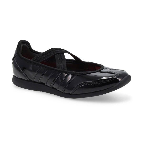 Girls'  Barreda Mary Jane J Low Profile Sneaker - Black/Black