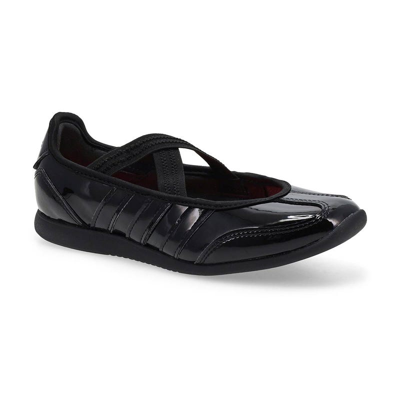 Girls'  Barreda Mary Jane J Low Profile Sneaker - Black/Black
