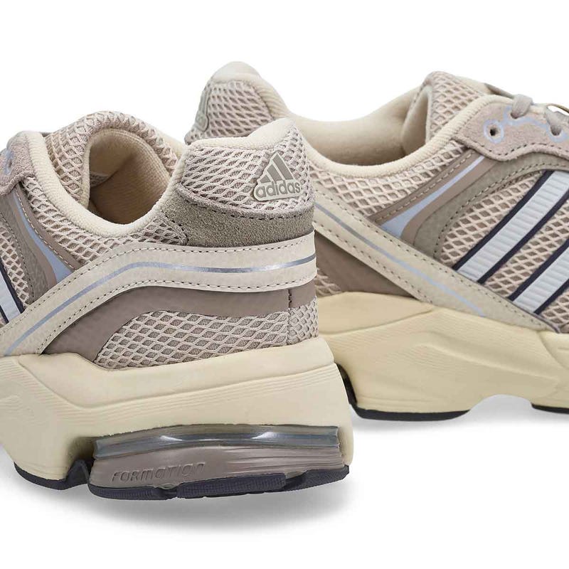 Espadrille à lacets homme Spiritain 2000 - Lin Cristal/Gris Orbite/Argent Mat