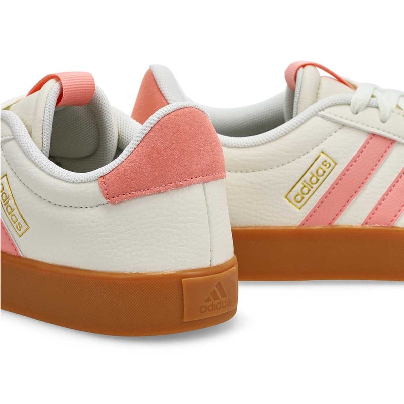 Women's  VL Court 3.0 Lace Up Sneaker - Off White/Semi Frozen Turbo/Gold Metallic