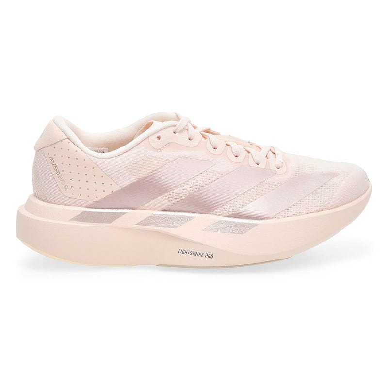 Women's Adizero EVO SL Performance Sneaker - Wonder Quartz/Vapor Grey/Taupe