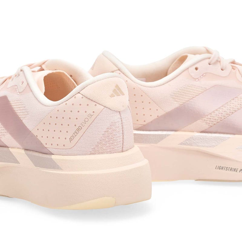 Women's Adizero EVO SL Performance Sneaker - Wonder Quartz/Vapor Grey/Taupe