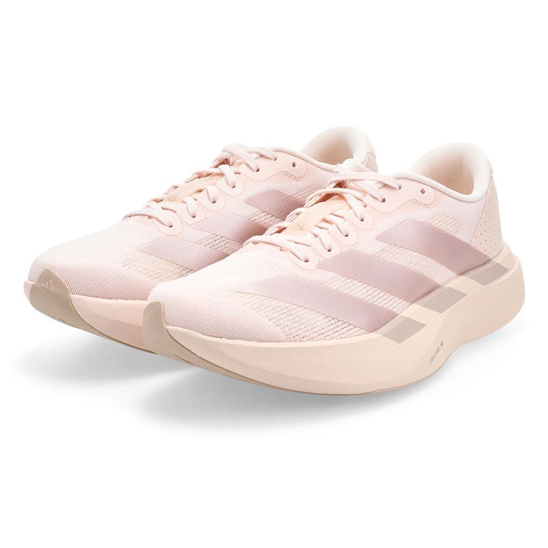 Women's Adizero EVO SL Performance Sneaker - Wonder Quartz/Vapor Grey/Taupe