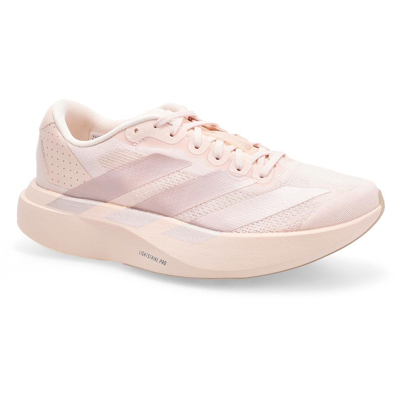 Women's Adizero EVO SL Performance Sneaker - Wonder Quartz/Vapor Grey/Taupe