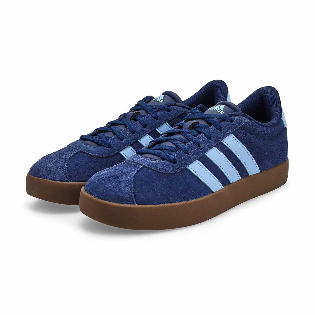 Adidas Kids' VL Court 3.0 K Lace Up Sneaker | SoftMoc.com