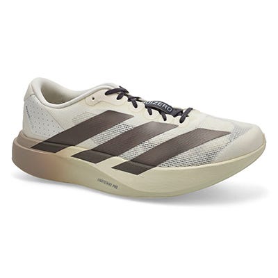 Espadrille de performance pour homme Adizero EVO SL - Blanc cassé/Métallique café/Argent