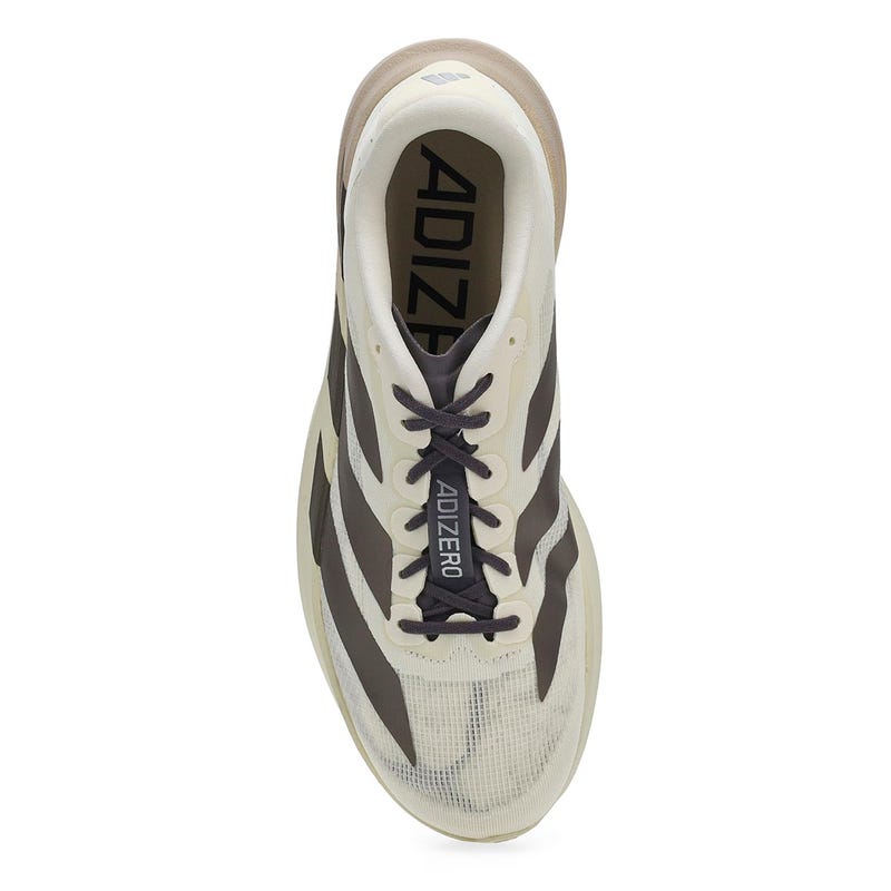 Espadrille de performance Adizero EVO SL pour homme - Blanc cassé/Métallique café/Argent